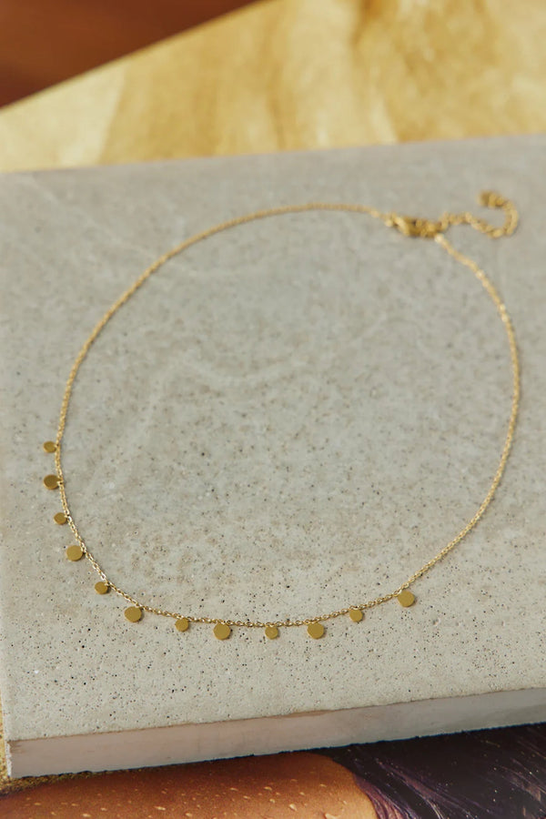 Golden Hues Necklace Gold