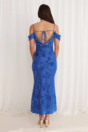 Good Fun Off Shoulder Maxi Dress