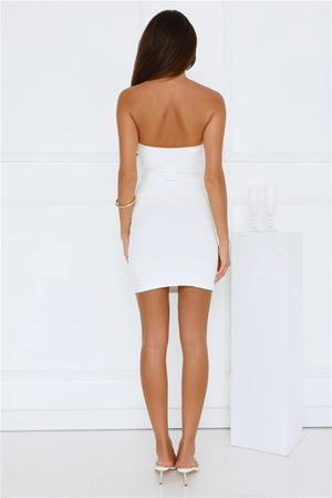 Ocean's Little Secrets Strapless Mini Dress