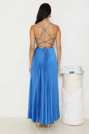 Solara Satin Maxi Dress