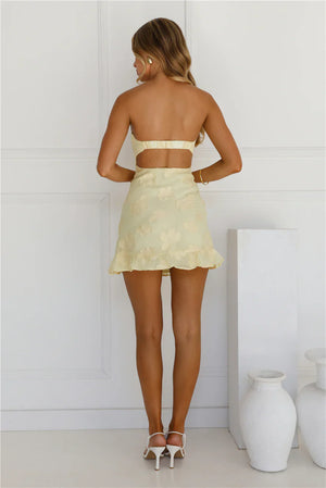 Delightful Dreams Strapless Mini Dress
