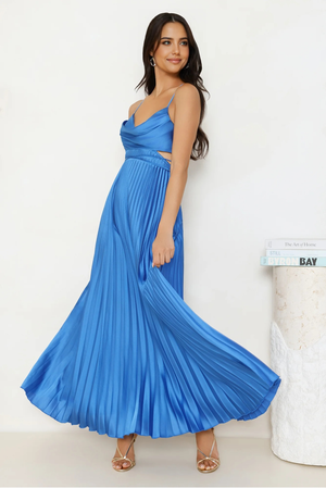 Solara Satin Maxi Dress