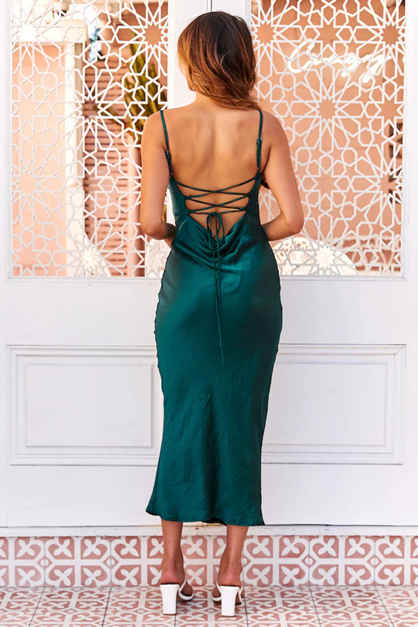 Two Worlds Apart Midi Dress