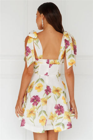 Floral Horizon Mini Dress