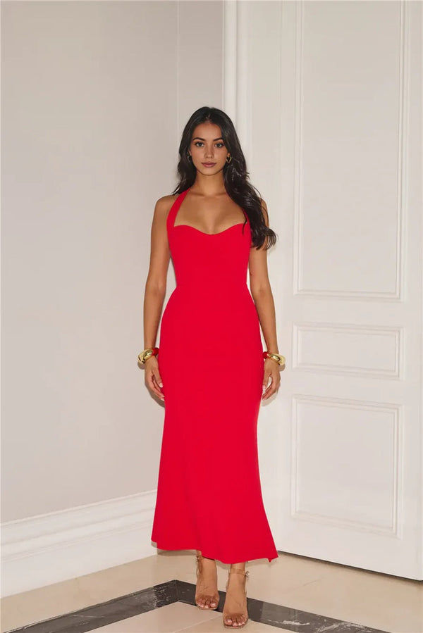 Flickers Of Fantasy Halter Maxi Dress