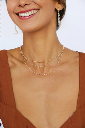 Smooth Vibes Necklace Gold