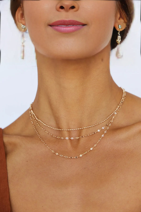 Smooth Vibes Necklace Gold