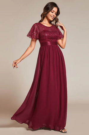 Women's court gowns and high-end sequined Maxi dresses