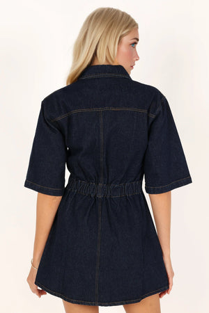 Hailey Denim Mini Dress