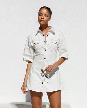 Hailey Denim Mini Dress