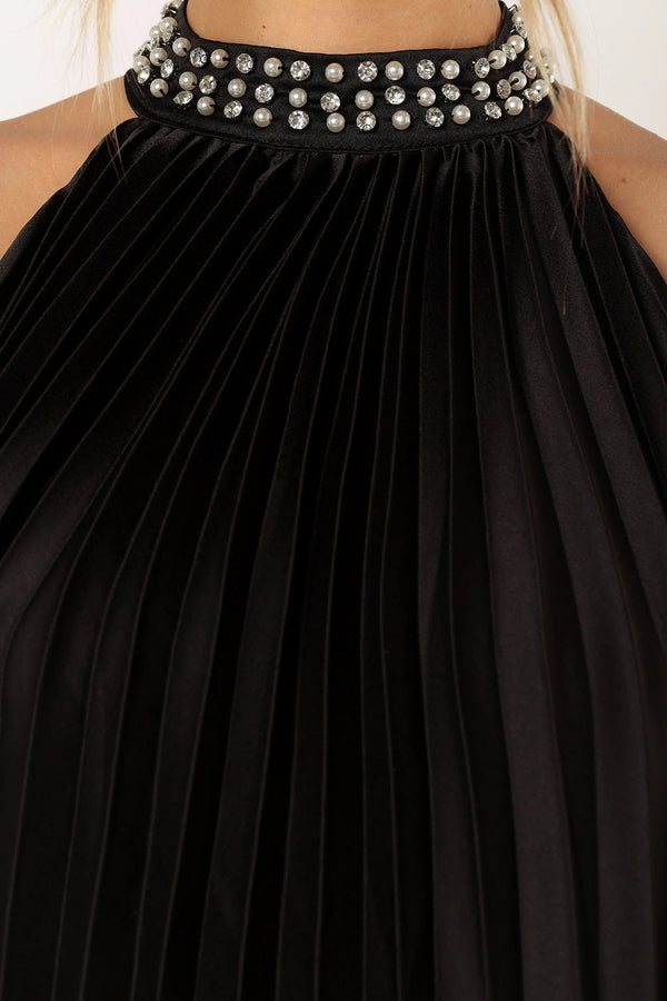 Lizzy Halterneck Mini Dress