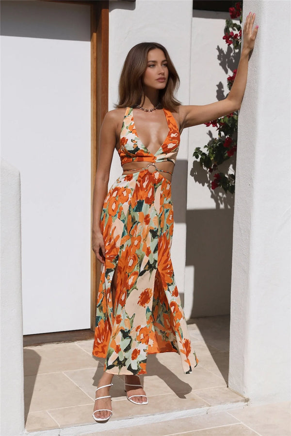 Stepping Out Maxi Dress