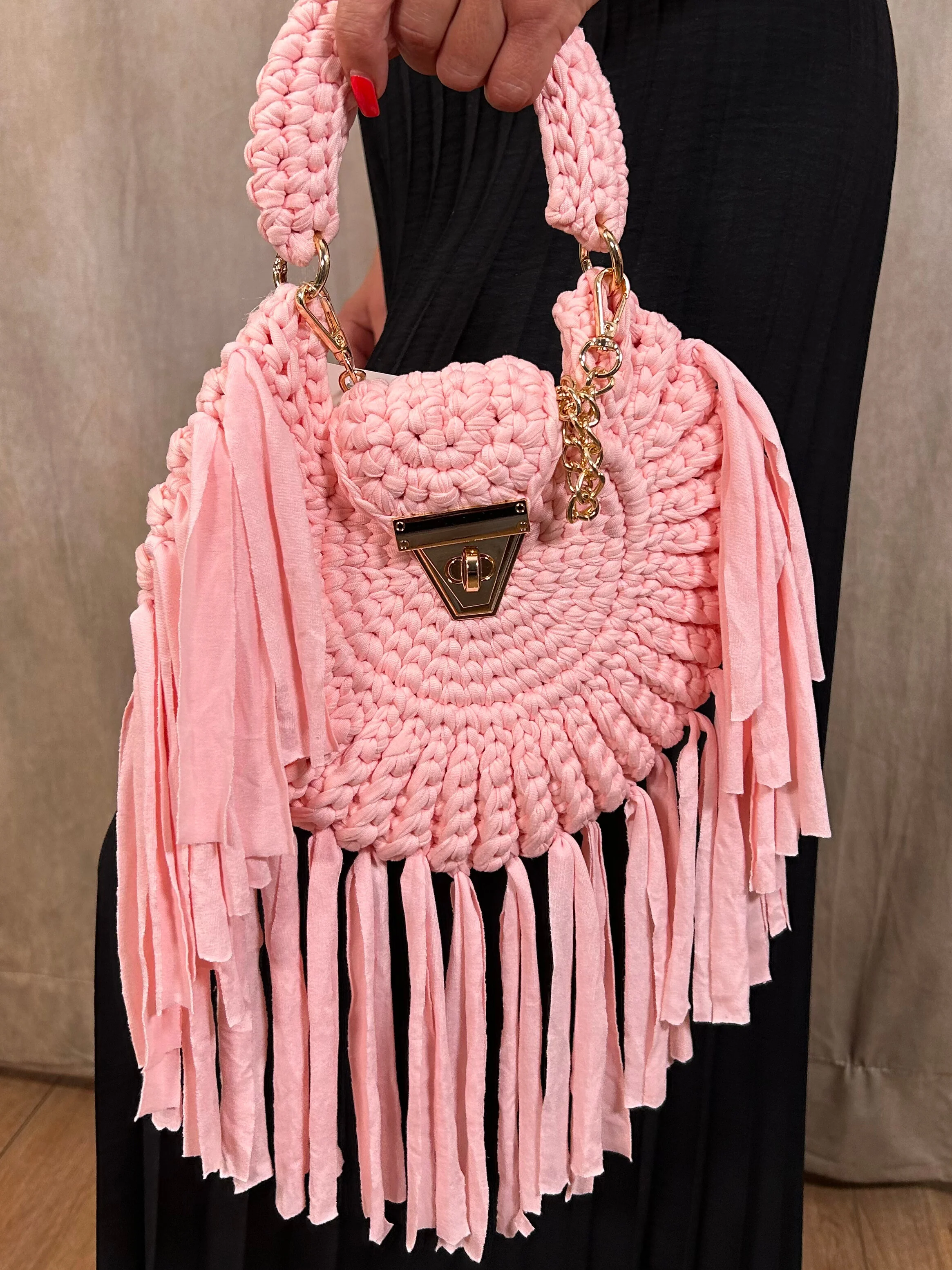 Crochet Round Bag 12